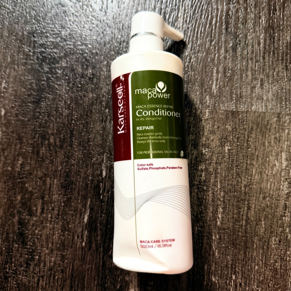 Karseell Maca Essence Repair Conditioner Unisex 16.9oz White Sulfate Free Repair